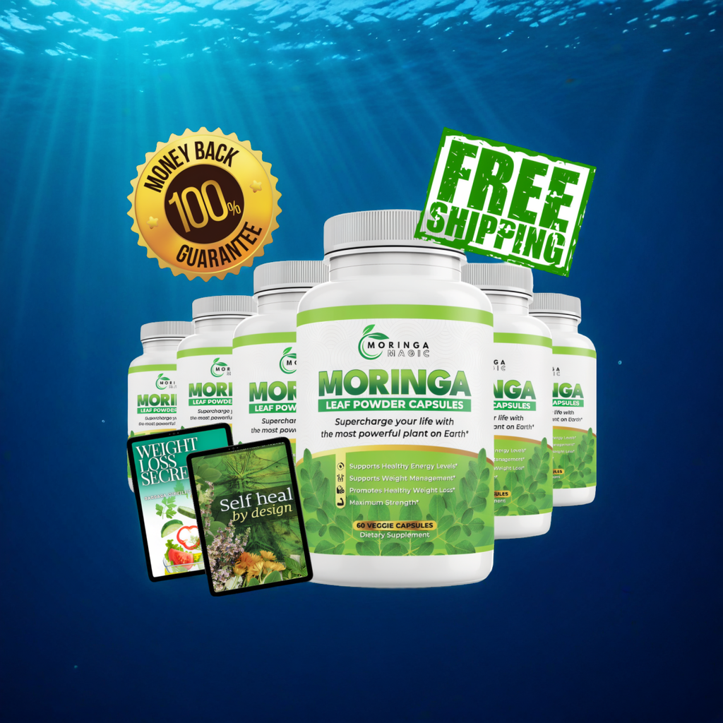 Moringa Magic - (6 bottles) Special Limited Time Discount